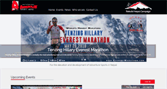Desktop Screenshot of adventuresportsnepal.com